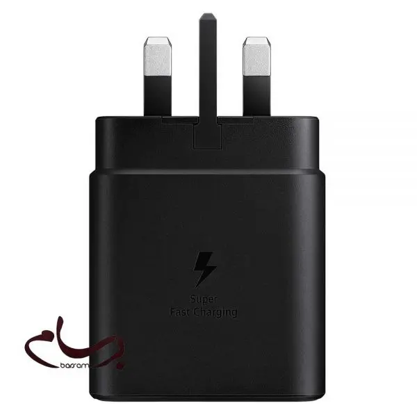 شارژر دیواری سامسونگ 45 وات مدل EP-TA845 به همراه کابل تبدیل USB-C (ارسال رایگان)