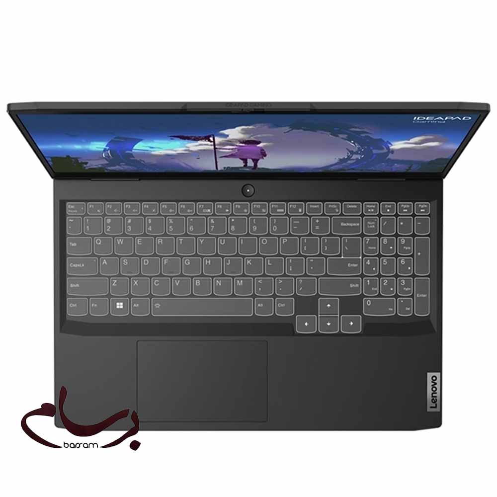 لپ تاپ لنوو مدل Ideapad Gaming 3 پردازنده Core i7 12650H رم 16GB حافظه 512GB SSD گرافیک 4GB