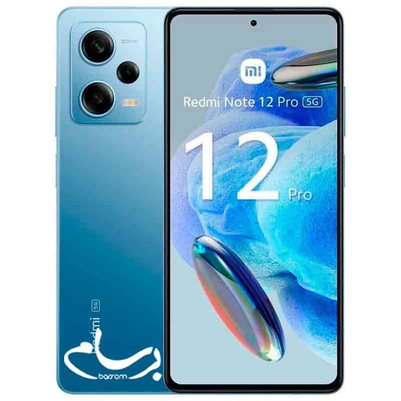گوشی شیائومی مدل Redmi Note 12 Pro 5G حافظه 256 و رم 8 گیگابایت (پک اصلی گلوبال*ارسال رایگان)