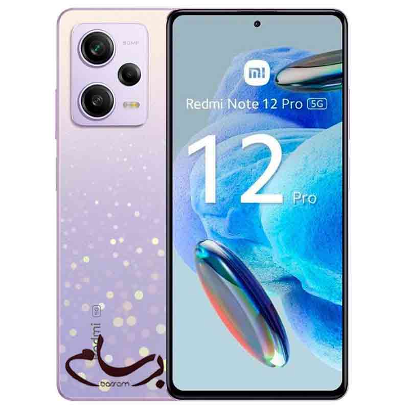 گوشی شیائومی مدل Redmi Note 12 Pro 5G حافظه 256 و رم 8 گیگابایت (پک اصلی گلوبال*ارسال رایگان)