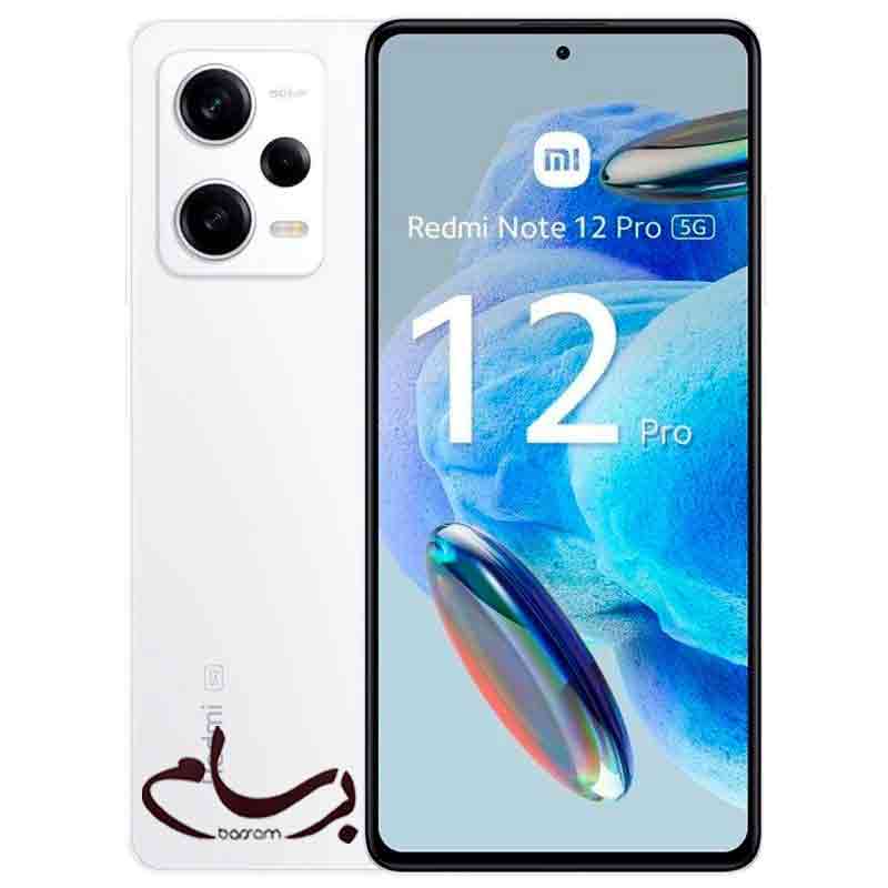 گوشی شیائومی مدل Redmi Note 12 Pro 5G حافظه 256 و رم 8 گیگابایت (پک اصلی گلوبال*ارسال رایگان)